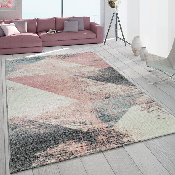 Trent Austin Design® Mcglade Pink/Cream Area Rug & Reviews Wayfair